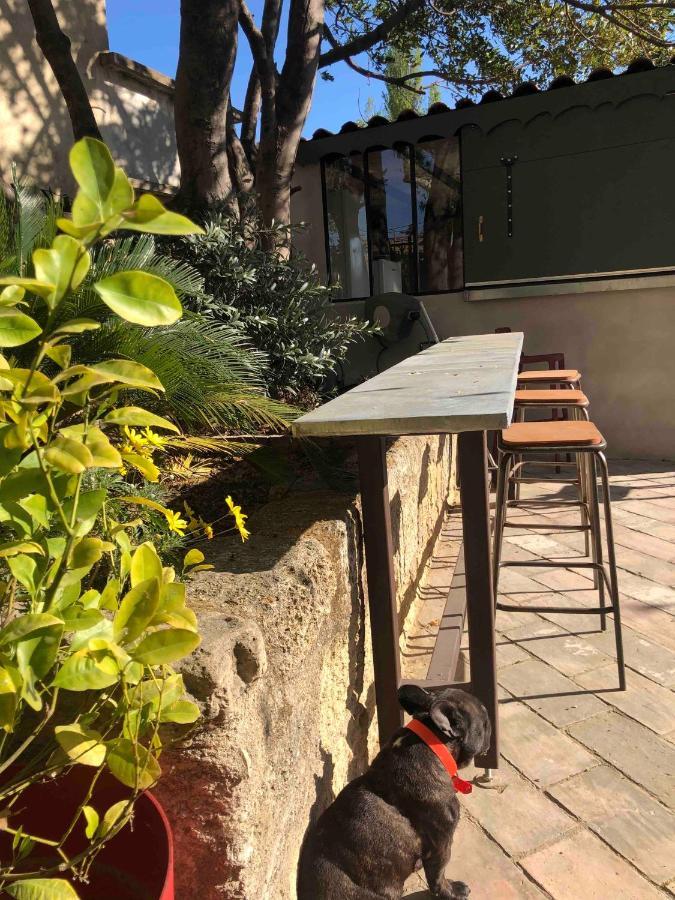 Hotel Au bout du pré Pézenas Exterior foto